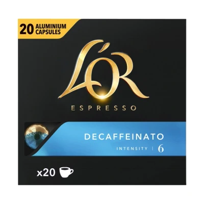 Afbeelding van Koffiecups L&#039;Or espresso Decaffeinato 20st