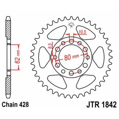 Afbeelding van Rek JT JTR1842,52