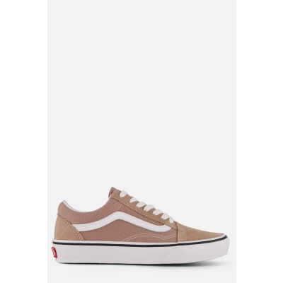 Afbeelding van Vans OLD Skool Sneakers laag, Maat: 38, E v color theory warm taupe Leer/ synthetisch