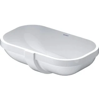 Afbeelding van Duravit D Code onderbouwwastafel 49x29cm wit Minimalistisch design Tijdloze uitstraling