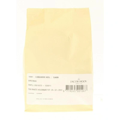 Afbeelding van Jacob Hooy Cardamom Zaad Heel, 250 gram