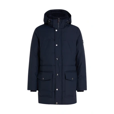 Afbeelding van Tommy Hilfiger Heren ROCKIE UTILITY PARKA MW0MW36593, Puffer Coat, Blauw, S, Blauw (Woestijnhemel), S