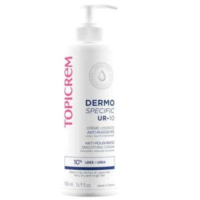 Afbeelding van Topicrem Ur10 Creme Smoothing A/ruwheid 500ml