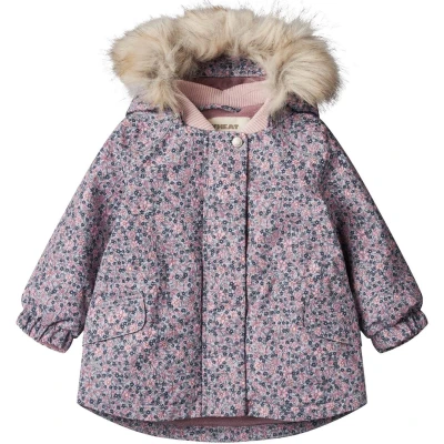 Afbeelding van Wheat Mathilde TECH MIT Funktion Winterjas voor kinderen, Maat: 74, Winter flowers