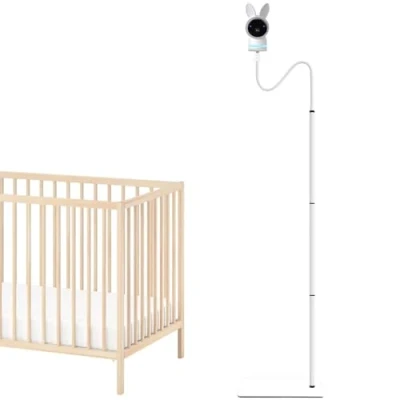 Afbeelding van Derebir Babyfoon vloerstandaard Houder compatibel met ARENTI Camera Baby Mount Sterke Stand (68&quot;)