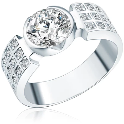 Afbeelding van Rafaela Donata Ring zilver / transparant