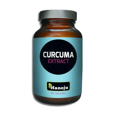 Afbeelding van Hanoju Curcuma extract 400 mg 90 capsules