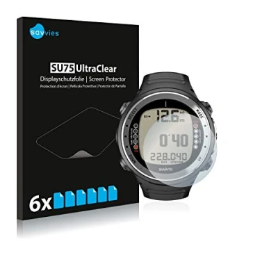 Afbeelding van Savvies (6 Stuks) Schermbeschermer voor Suunto D4I Screen Protector Ultra Transparant