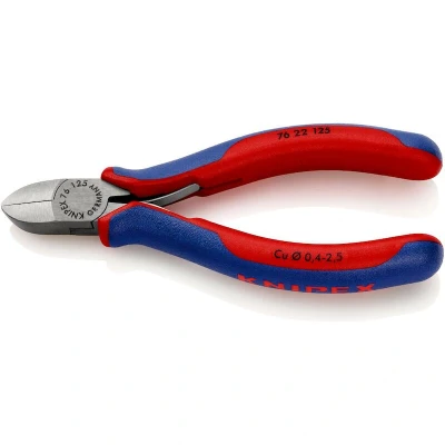 Afbeelding van Knipex 76 22 125 zijsnijtang zonder facet + veer mm