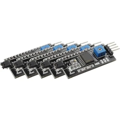 Afbeelding van HALJIA 5 STKS LCD1602 Adapter Board Module IIC I2C TWI SPI Seriële Interface DC V Compatibel met Arduino 1602 2004 Lcd scherm