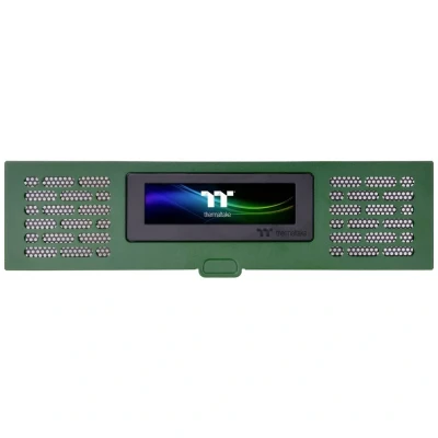Afbeelding van Thermaltake LCD Panel Kit Racing Green voor The Tower 200