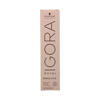 Afbeelding van Schwarzkopf Igora Royal Absolutes Haarverf 60ml 7/710 middenblond koper cendre