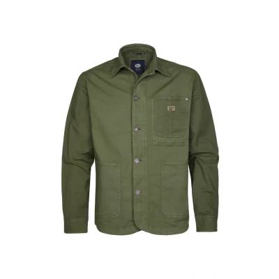 Afbeelding van Petrol Industries Spijkerjas, Heren, Maat: Small, Dusty army