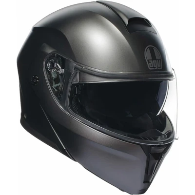Afbeelding van AGV Streetmodular systeemhelm Mono Asfalto mat grijs M