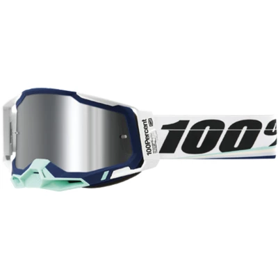 Afbeelding van 100% 2022 Racecraft 2 Arsham Crossbril (Lens: Spiegel Zilver)