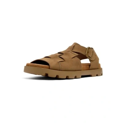 Afbeelding van Camper Brutus Outdoorsandalen, Heren, Maat: 41, Mittelbraun Leer