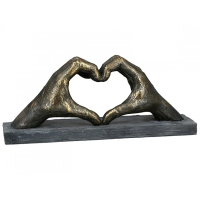 Afbeelding van Gilde Figuur &#039;Heart of Hands&#039;