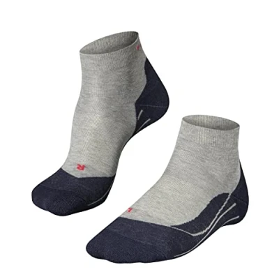Afbeelding van Hardloopsokken Falke RU4 Short Men Lightgrey Schoenmaat 46 48