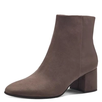 Afbeelding van Marco Tozzi Dames Enkellaars 25349 324 Grijs Maat 39