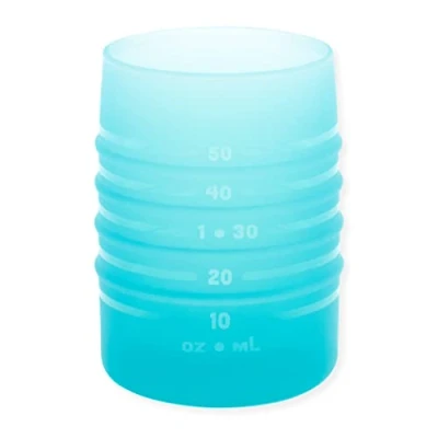 Afbeelding van Bumkins Siliconen startbeker Blauw Jelly