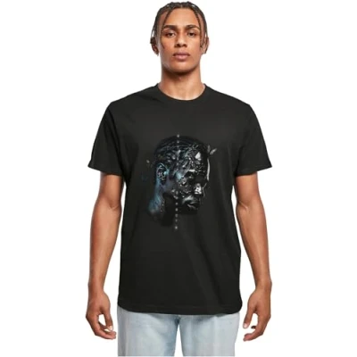 Afbeelding van Mister TEE Effect Tshirt print, Heren, Maat: 4XL, Black