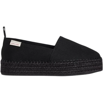 Afbeelding van Calvin Klein Dames Platform Espadrille Ml Cs Yw0yw01871, Zwart Ck Zwart, 38 EU