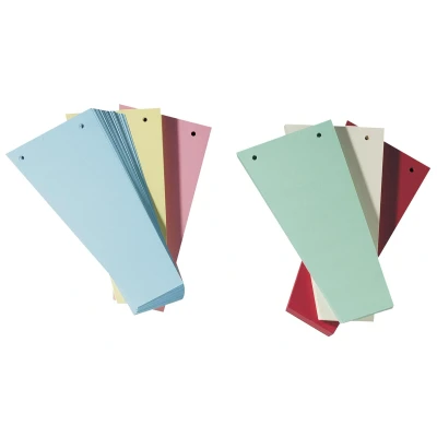Afbeelding van Pergamy scheidingsstroken 105 x 240 mm roze (100 stuks)