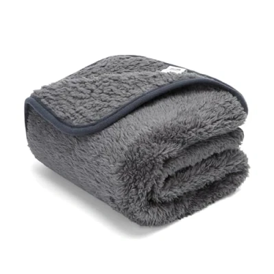 Afbeelding van Nobleza Huisdier Deken Zachte Warme Hondendeken Wasbare Fleece Kattendeken Geschikt voor Kleine Middelgrote Hond Puppy Katten Grijs 100 * 80cm