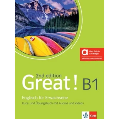 Afbeelding van Great! B1, 2nd edition Hybride Ausgabe allango: Englisch für Erwachsene. Kurs und Übungsbuch mit Audios Videos inklusive Lizenzschlüssel allango (24 Monate)