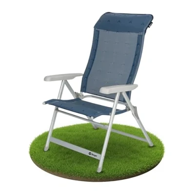 Afbeelding van Berger Luxus campingstoel XL blauw