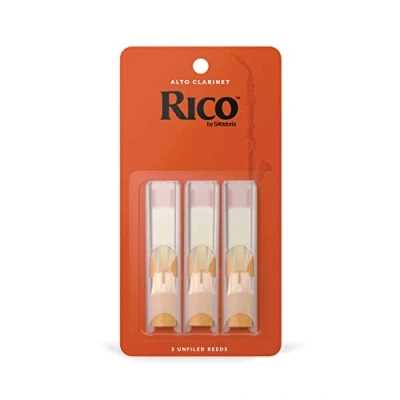 Afbeelding van D&quot;;Addario Woodwinds Rico Alto Clarinet Reeds 3.0 voor altklarinet (3 stuks)