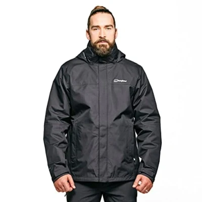 Afbeelding van Berghaus RG Alpha 2.0 Gemni Regenjas, Heren, Maat: Large, Black