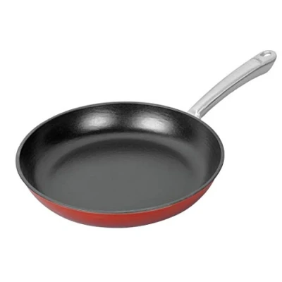 Afbeelding van Küchenprofi 04 0300 14 28 braadpan, gietijzer, rood, x 10 cm