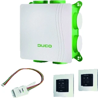 Afbeelding van Duco woonhuisventilator ducobox silent energie efficientieklasse b 0000 4641