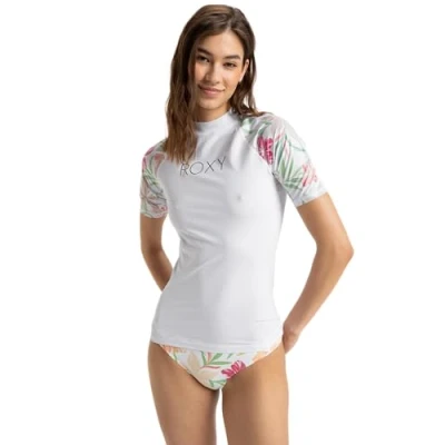 Afbeelding van Roxy Dames Sea Bloom in Full Moon Tankini Badpak, Wit, M
