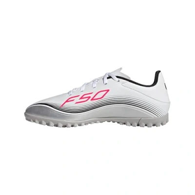 Afbeelding van adidas Performance F50 Messi CLUB TF Voetbalschoenen voor kunstgras white/lucid red/silvercoloured, Heren, Maat: 39 1/3 Kunststof/ textiel