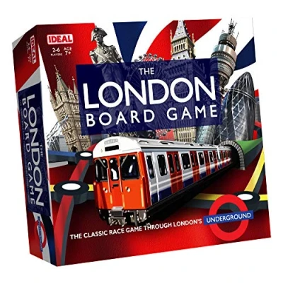 Afbeelding van IDEAL , The London Board Game: Classic race game through London&#039;s Underground! Games For 2 6 Players Ages 7+