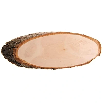 Afbeelding van Boomschorsschijf ovaal lengte 20 23 cm x 10 1