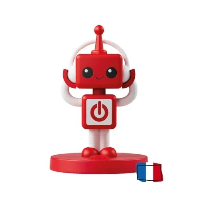 Afbeelding van FABA Figuurtje met geluid FABAME rood Creëer je eigen verhaal! Sla sprookje op, 30 minuten opname, gepersonaliseerde audio creatie
