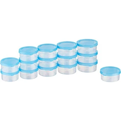 Afbeelding van MiraHome Kigima Mini vriesdozen, 0,1 l, rond, 8 x 3,5 cm, 15 stuks