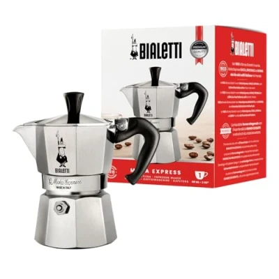 Afbeelding van Bialetti Moka Express 1 kops Simon Lévelt