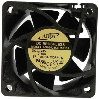 Afbeelding van ADDA AG06024UB257103 Axiaalventilator 24 V/DC (l x b h) 60 25 mm
