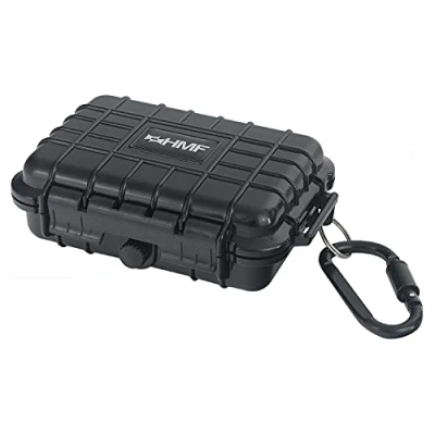Afbeelding van HMF ODK500 Outdoorkoffer, klein, waterdichte box voor boot en vrije tijd, 16,5 x 12 5,4 cm