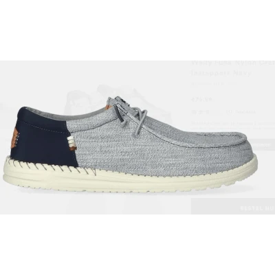 Afbeelding van Instapper HEYDUDE Men Wally Funk Nylon Craft Navy Schoenmaat 46