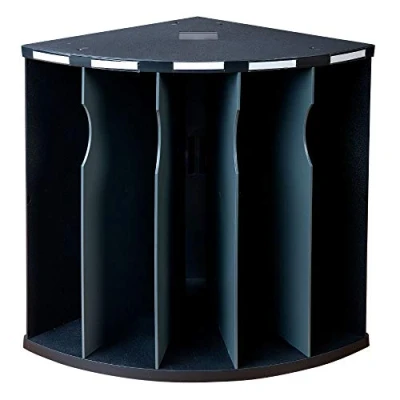 Afbeelding van Exacompta ref. 393714D Set van 3 The Corner ECOBlack Ergonomische sorteerders met 5 vakken Afmetingen: 360 x 295 60 mm kleur zwart/muisgrijs