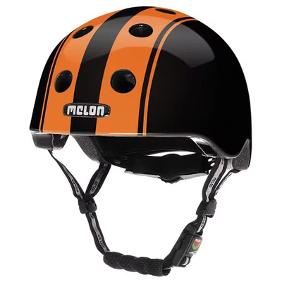 Afbeelding van Partychimp fietshelm Urban Active zwart/oranje mt 52 58 cm