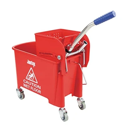 Afbeelding van Jantex Kentucky dweilkar met wringer rood 20L