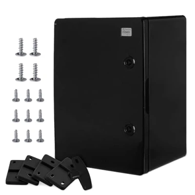 Afbeelding van Boxexpert BXPPABSB300400220 F01 Installatiebehuizing 220 x 300 400 ABS kunststof Zwart 1 stuk(s)