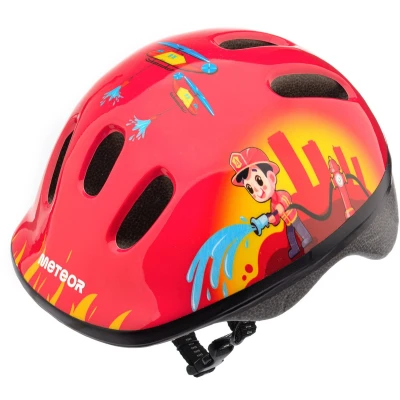 Afbeelding van Meteor Fietshelm MV6 2 XS 44 48 cm Rood