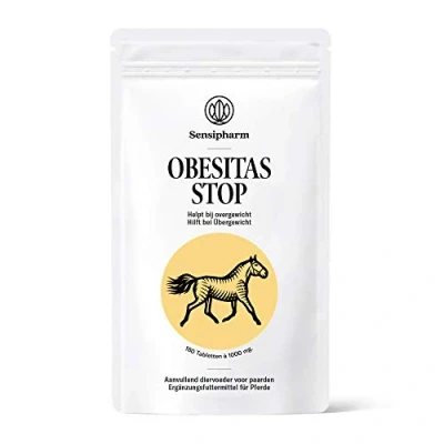 Afbeelding van Sensipharm Obesitas Stop Paard 180 tabletten